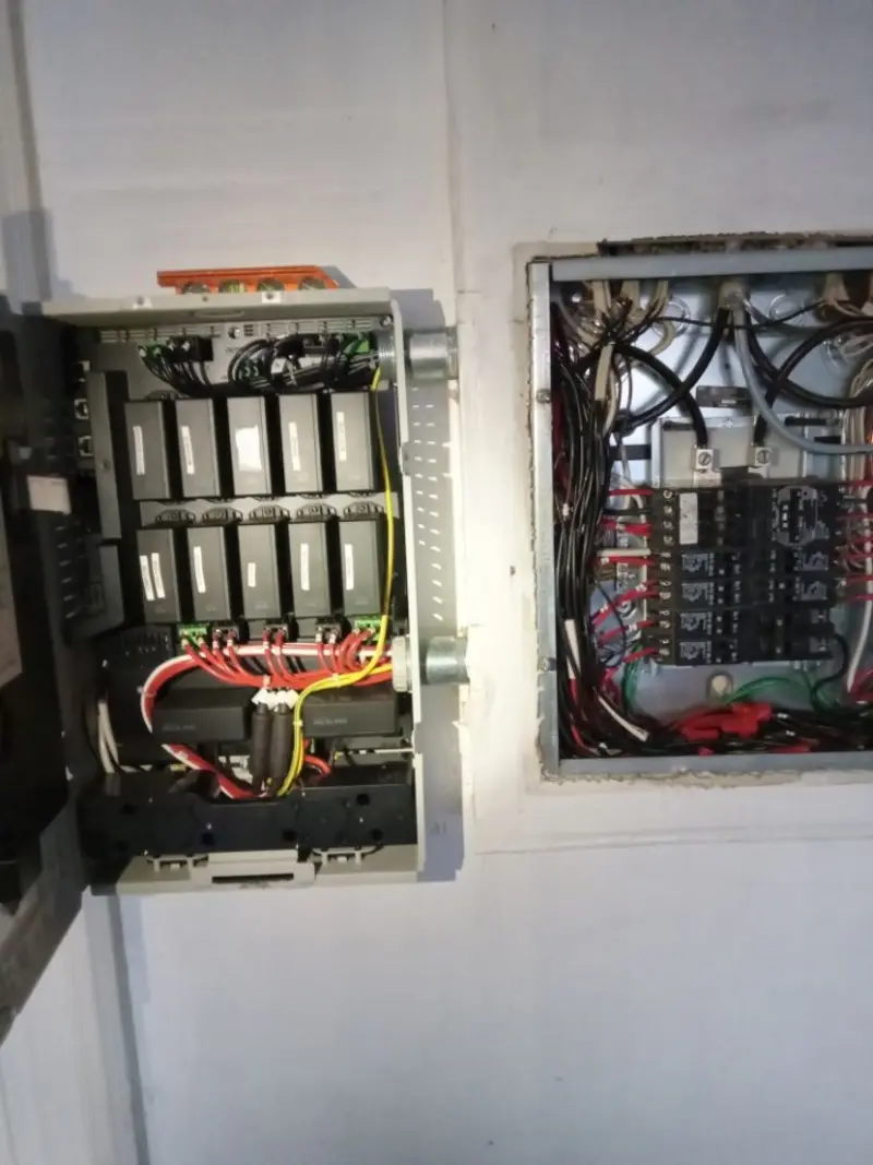 Electrical panel upgrade completed for Electrical Inspection in Coppell